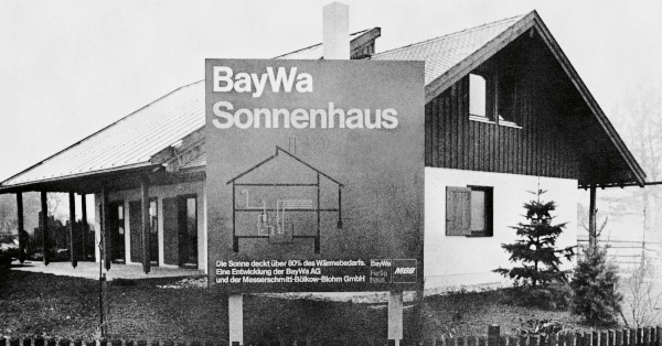 BayWa Bau 1976 Sonnenhaus