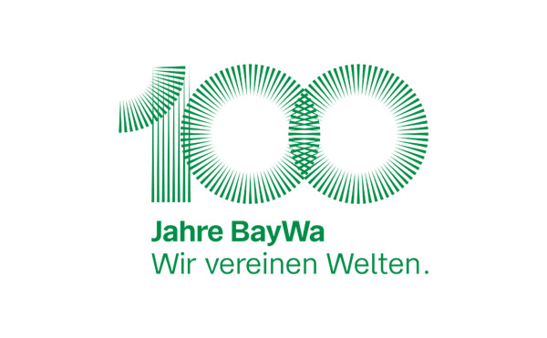 BayWa Bau 2023 100 Jahre Logo